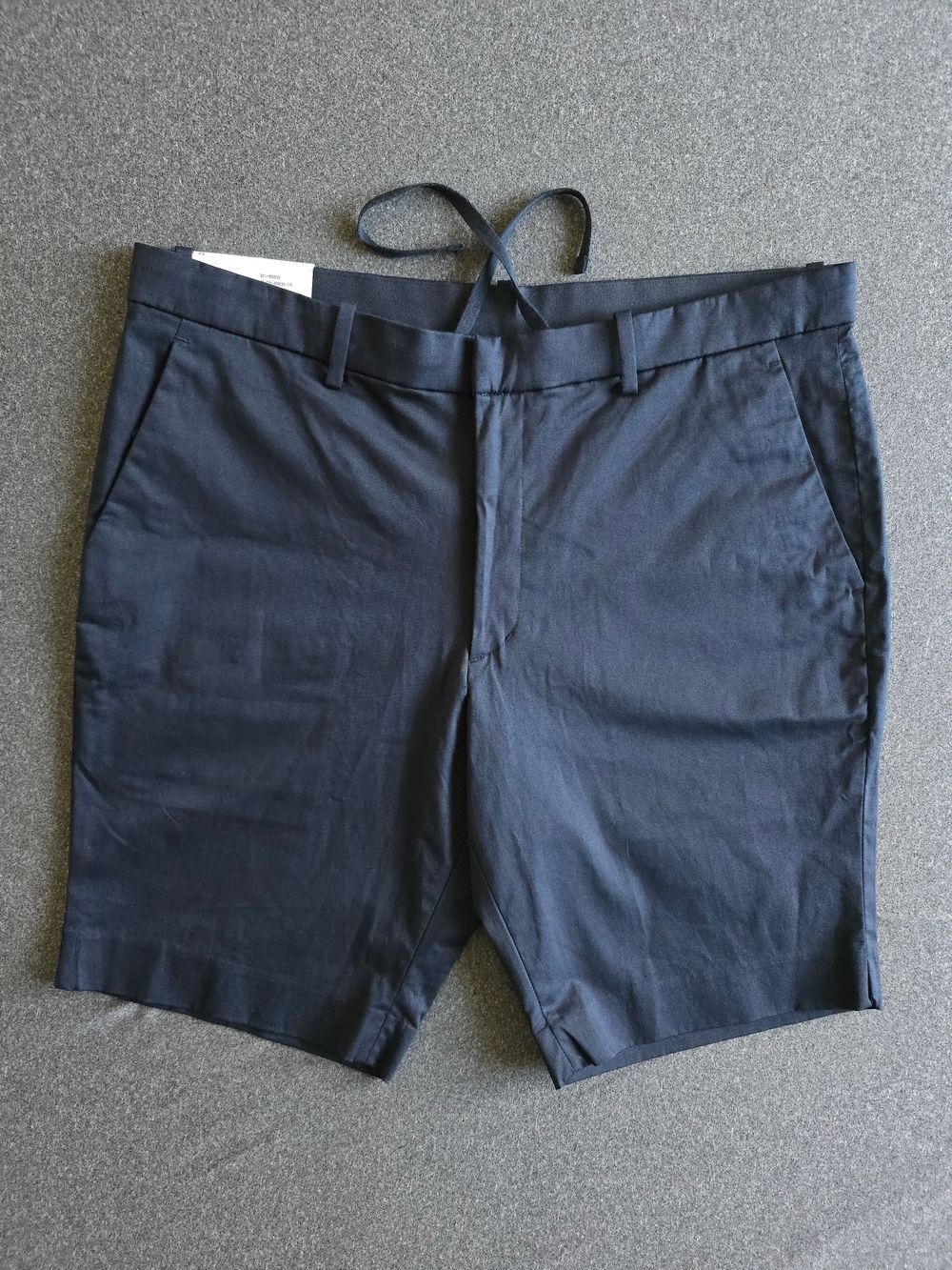 Uniqlo Stretch Slim Fit Shorts 9" Men's Size XL Navy Drawstring NWT 455533